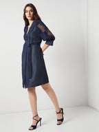 Tencel Denim Wrap Dress